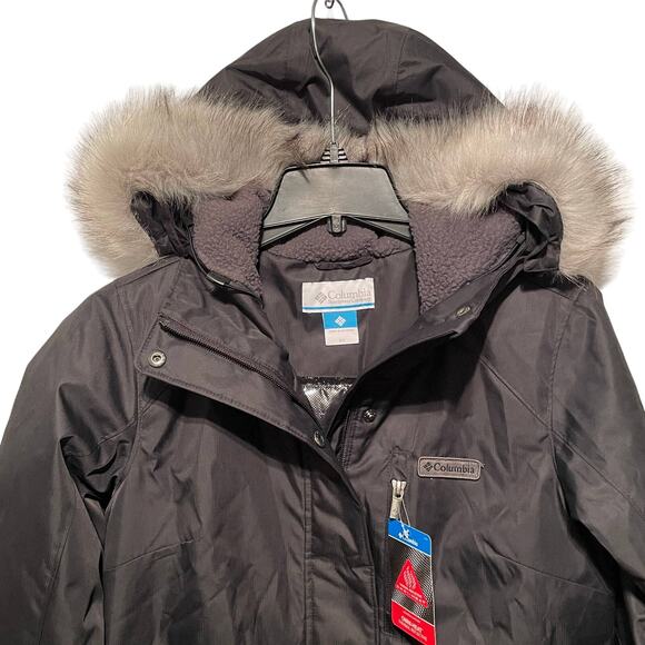 Columbia Women's Suttle Mountain Long Insulated Jacket, XS, Black - - Picture 2 of 10